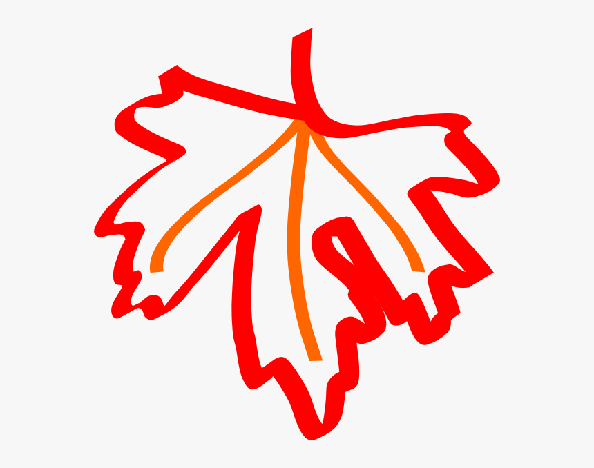 Maple Leaf Outline, HD Png Download, Free Download