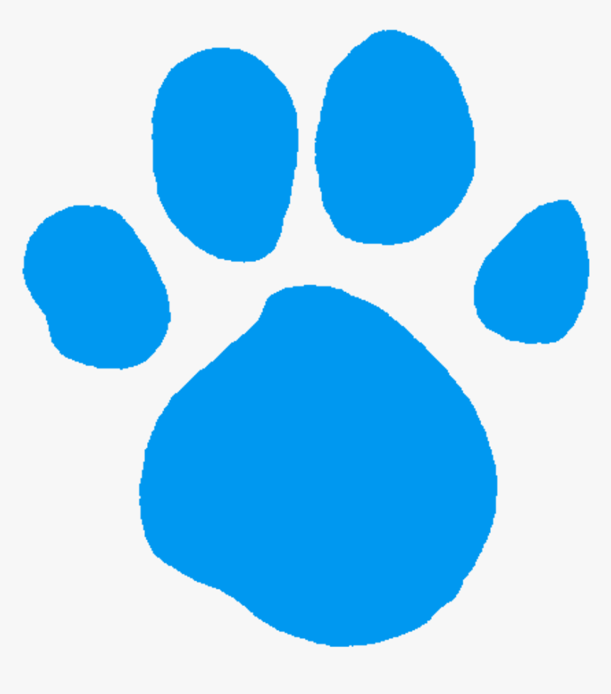 Blues Clues Paw Print, HD Png Download, Free Download