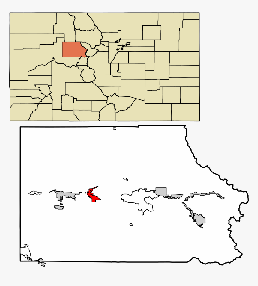 Map Of Colorado Counties - County Colorado, HD Png Download, Free Download