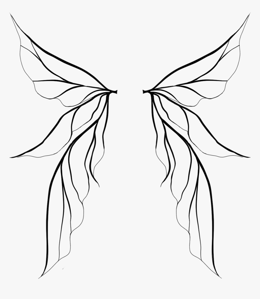 Clip Freeuse Stock Angels Drawing Fairy - Fairy Wings Vector Png, Transparent Png, Free Download