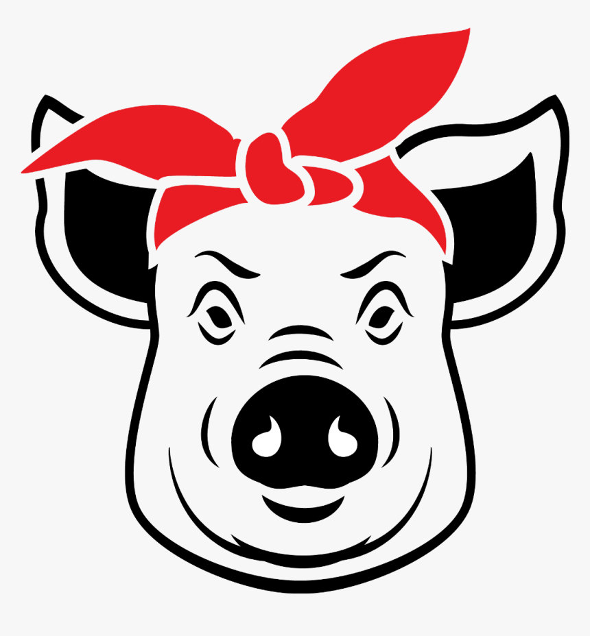 Cow Face Bandana Svg, HD Png Download, Free Download