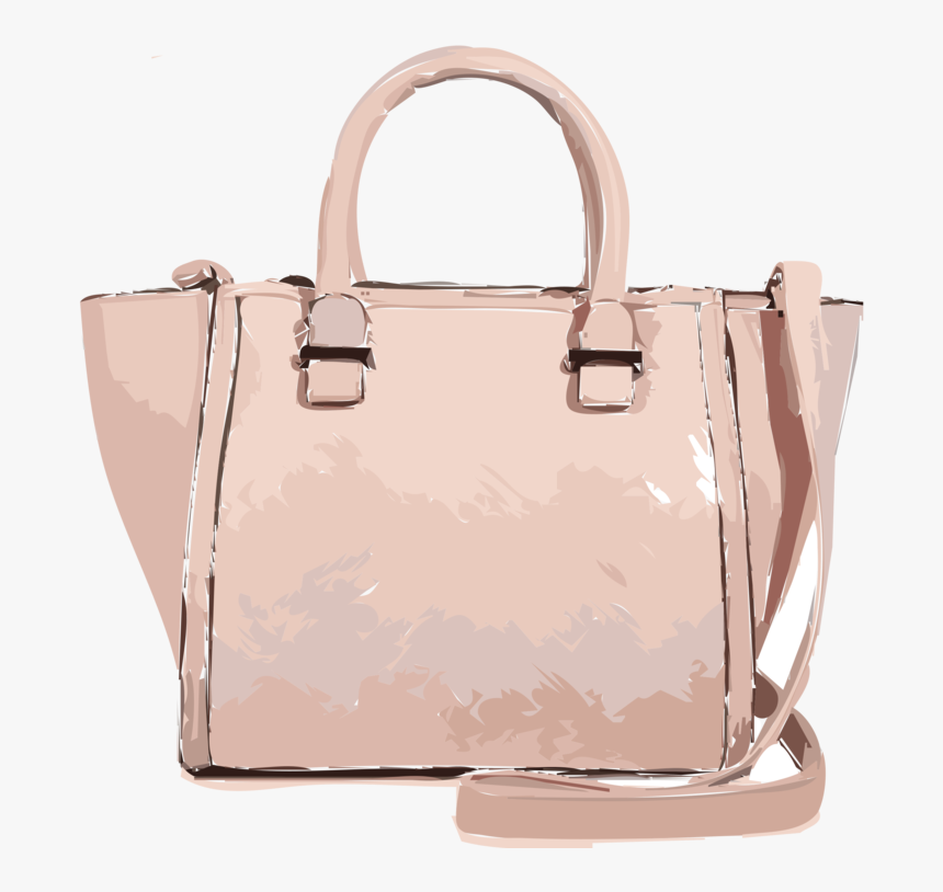 Women Bag Clipart Pink Purse - Transparent Background Cute Shoulder Bag Clipart Transparent, HD Png Download, Free Download