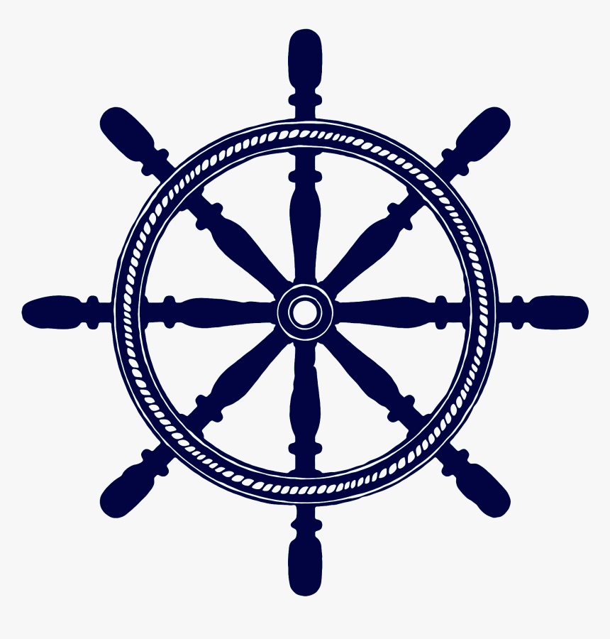 Ship Steering Wheel Logo Clipart , Png Download - Ship Steering Wheel Logo, Transparent Png, Free Download