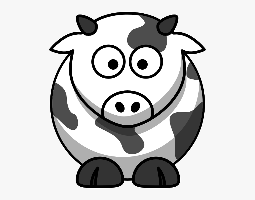 Cartoon Cow No Background, HD Png Download, Free Download