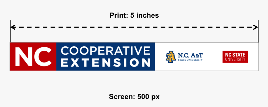 Cooperative Extension Logo-horizontal Version Sizing - North Carolina Agricultural And Technical State University, HD Png Download, Free Download