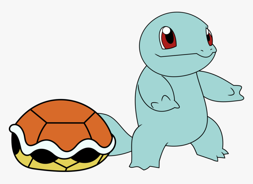 Pokemon Squirtle No Shell, HD Png Download - kindpng.