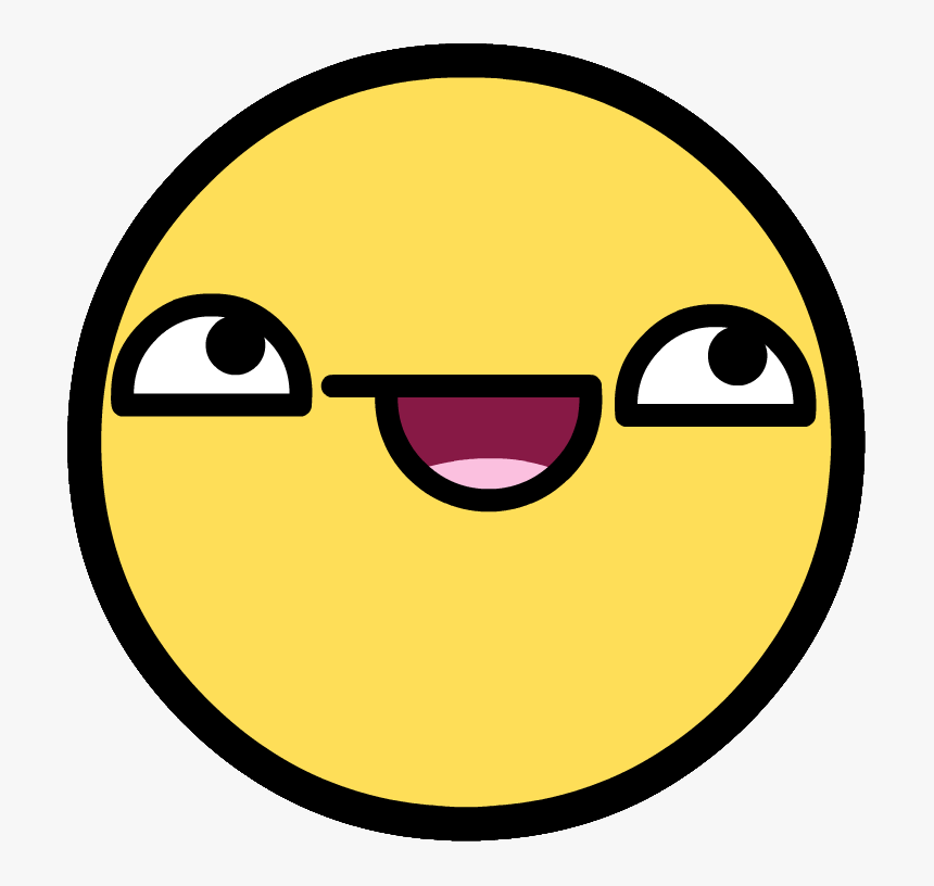 Crazy Happy Faces - Derpy Smiley Face, HD Png Download, Free Download