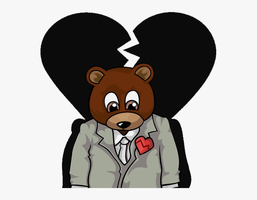 Kanye West Cartoon Bear, HD Png Download, Free Download