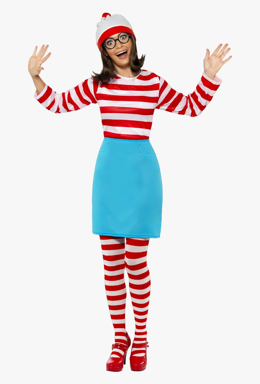 Where"s Wally Costume Party Hat Top - Where's Waldo Wenda, HD Png Download, Free Download