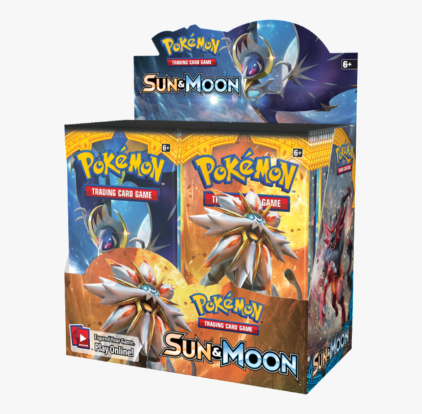 Pokemon Tcg Sun And Moon Booster Box, HD Png Download, Free Download