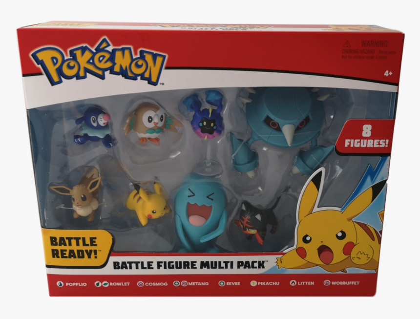 Transparent Pokemon Png Pack - Battle Figure Multi Pack Pokemon, Png Download, Free Download