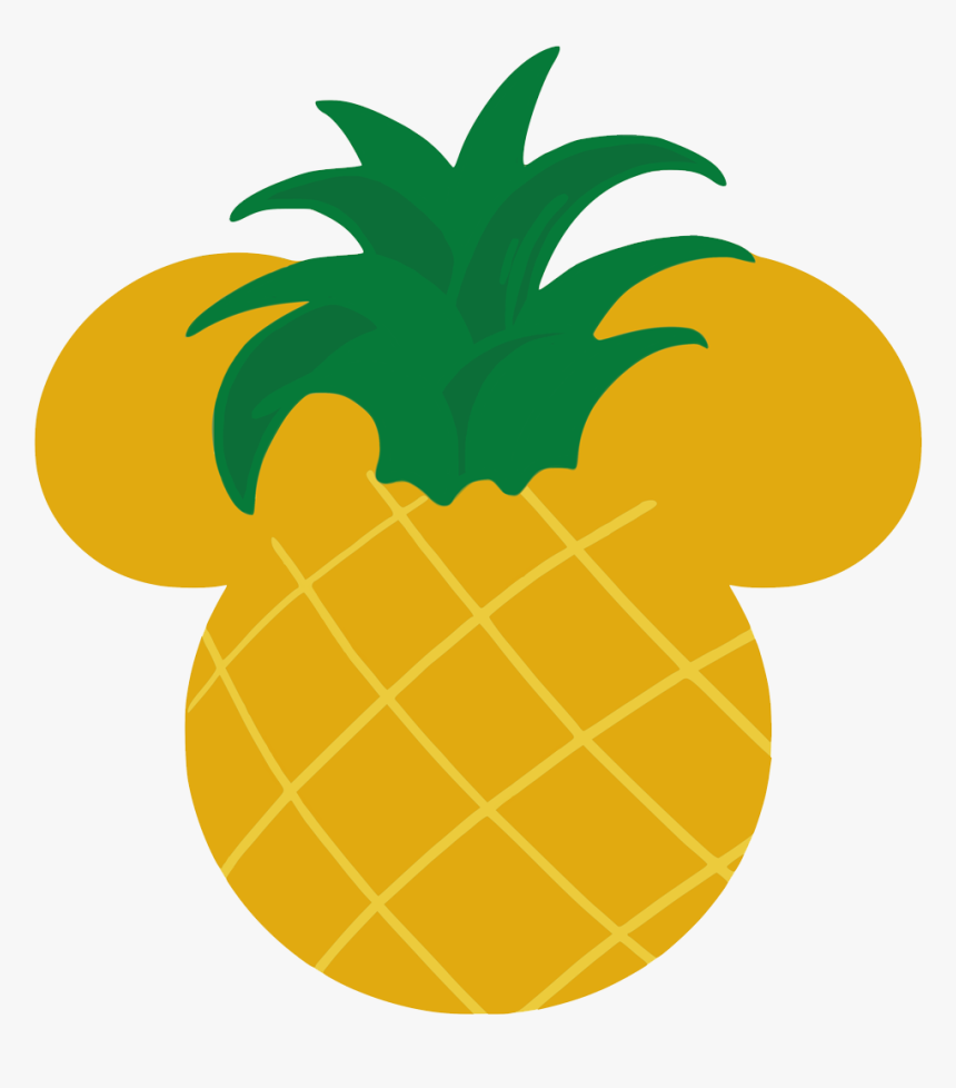 Mickey Mouse And Pineapples, HD Png Download, Free Download