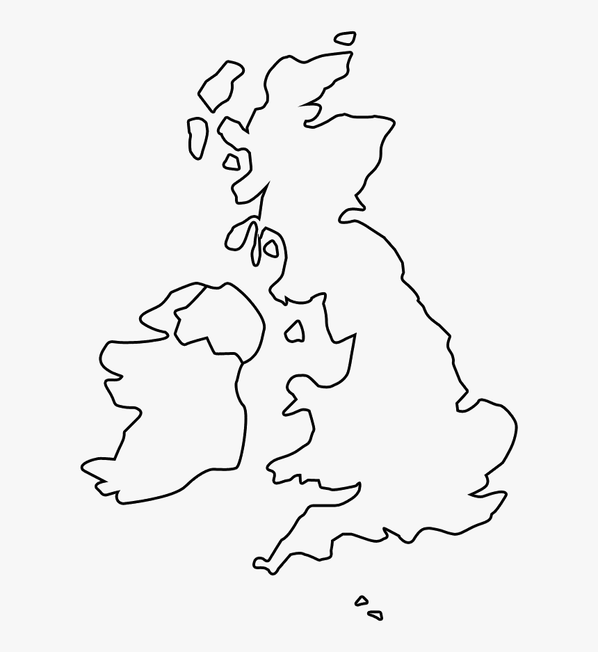 Uk Map Png Free Download Uk Map Outline Png Transparent Png