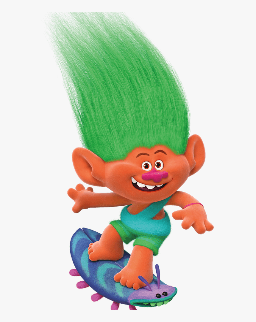 Trolls Characters For Boy, HD Png Download - kindpng.