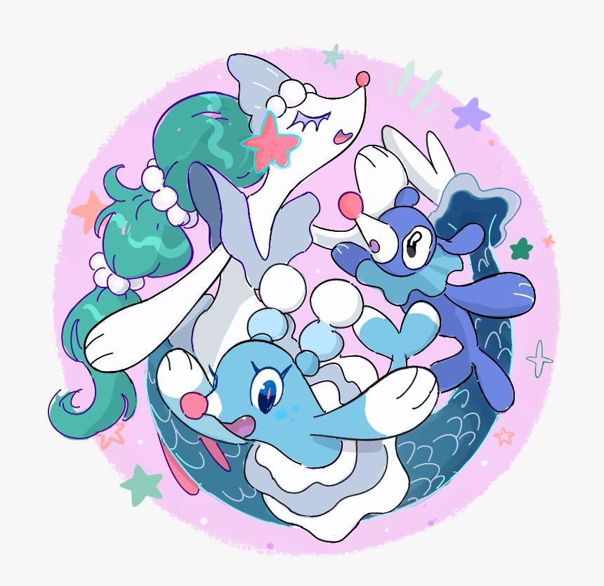 Popplio Popplio Brionne Primarina, HD Png Download, Free Download