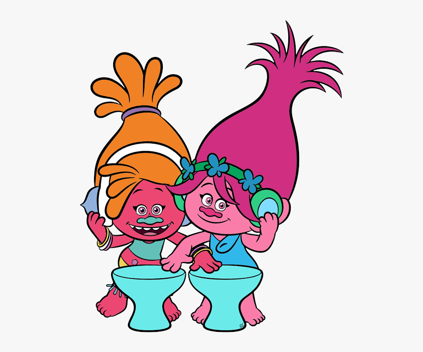 Trolls Poppy And Dj Suki, HD Png Download, Free Download