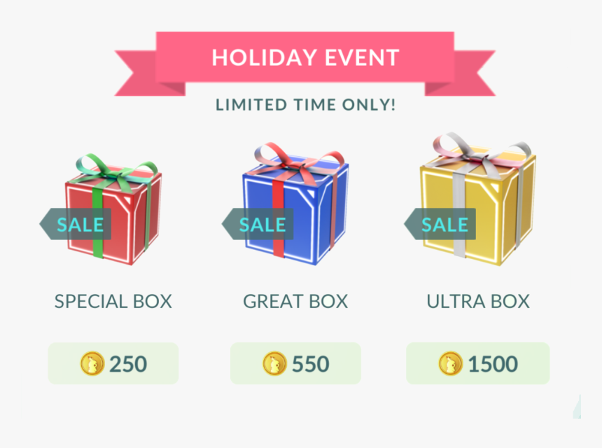 Holiday Sale - Ultra Box Pokemon Go, HD Png Download, Free Download