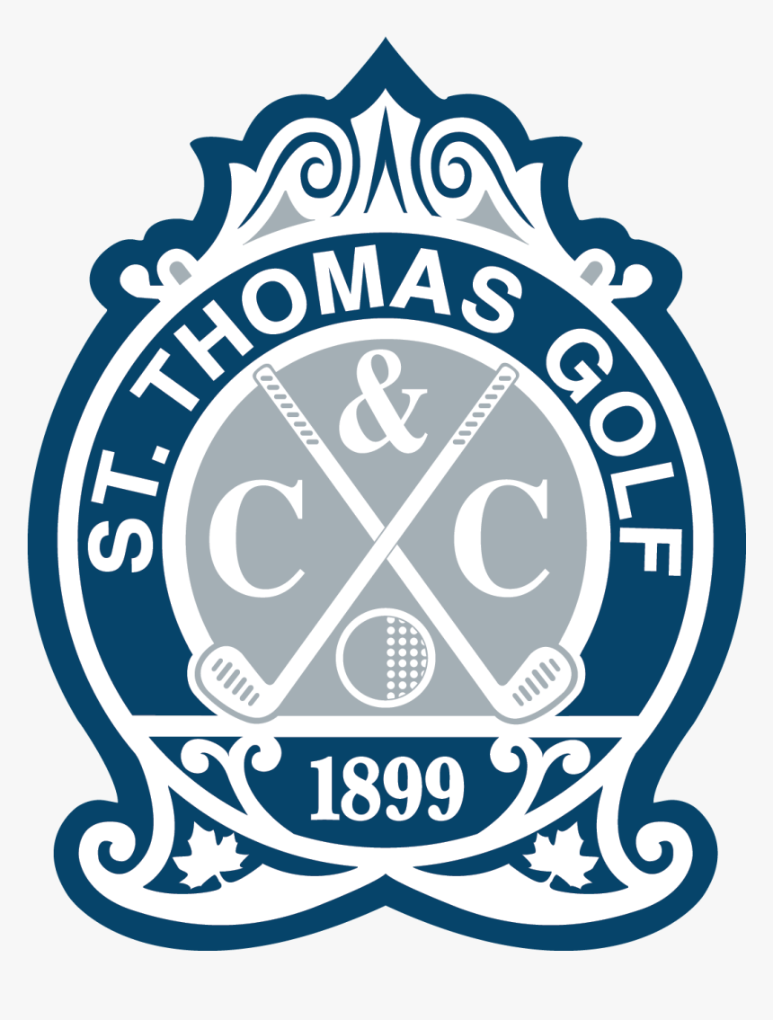 Thomas Golf And Country Club Logo - Golf Country Club Logo, HD Png Download  - kindpng