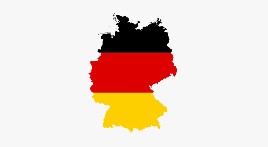 Germany Flag Country Outline, HD Png Download, Free Download