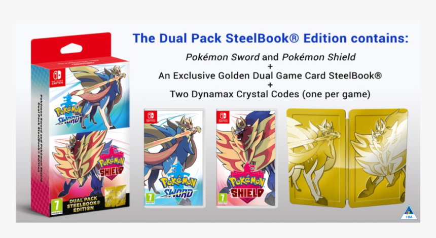 Pokémon Sword And Pokémon Shield Dual Pack"
 Srcset="data - Pokemon Sword Shield Double Pack, HD Png Download, Free Download