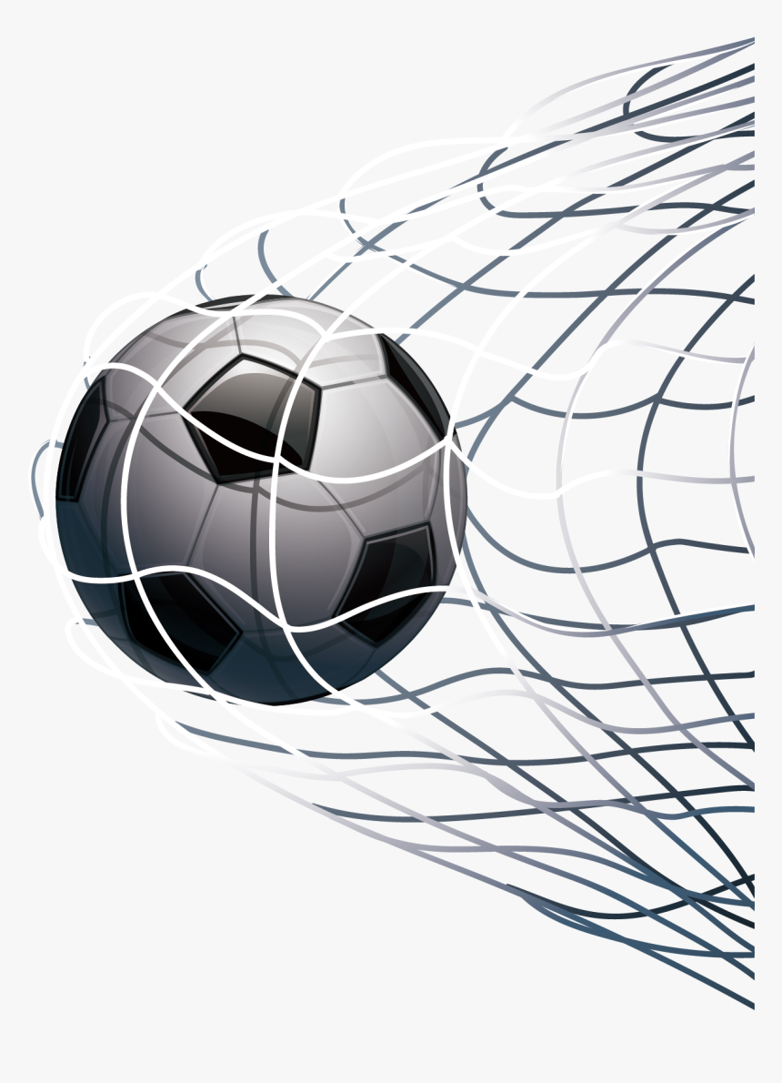 Vector Futsal Soccer Football Goal Free Hd Image Clipart - Soccer Goal Logo Png, Transparent Png, Free Download