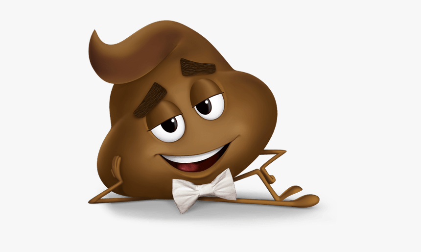 Poo Emoji Movie Character - Poop Emoji Movie, HD Png Download, Free Download