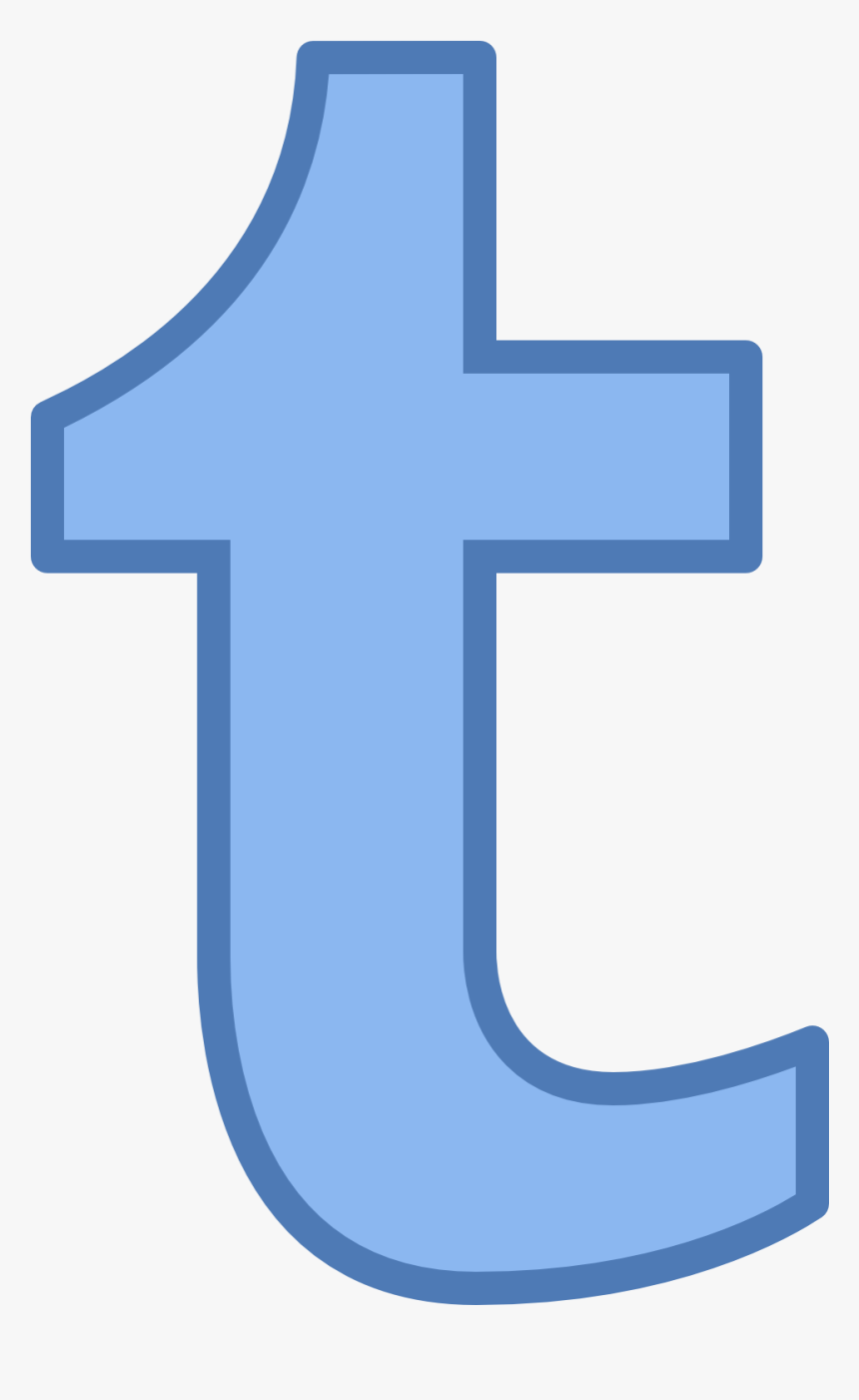 Tumblr Icon - Cross, HD Png Download, Free Download