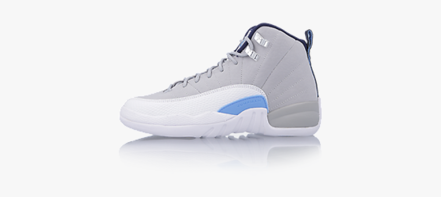 Size 4 Youth Nike Air Jordan Retro 12 Unc Athletic - Sneakers, HD Png Download, Free Download