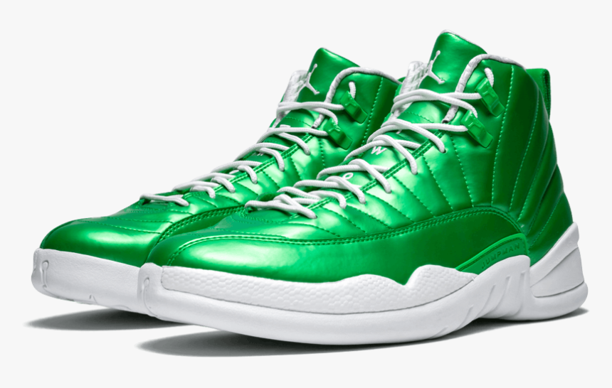 Air Jordan 12 Metallic Green Sample - Air Jordan 12 Green, HD Png Download, Free Download