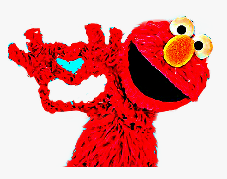 Elmo And Cookie Monster Clipart , Png Download - Elmo Heart, Transparent Png, Free Download