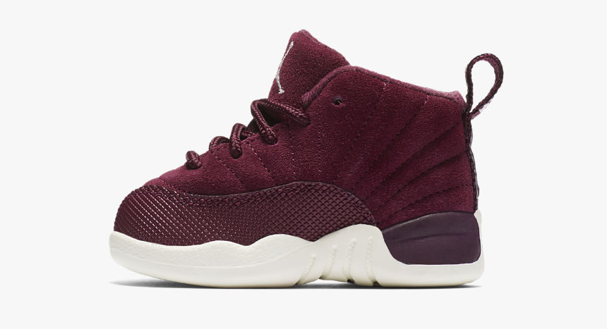 Air Jordan 12 Retro Toddler Bordeaux, HD Png Download, Free Download