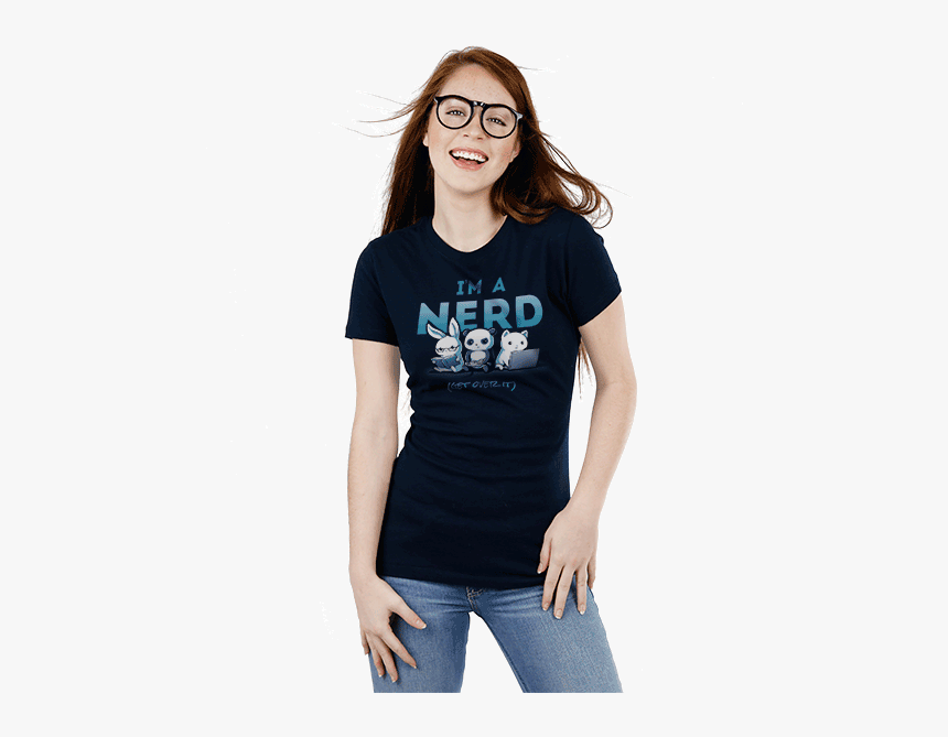 I’m A Nerd - Girl, HD Png Download, Free Download