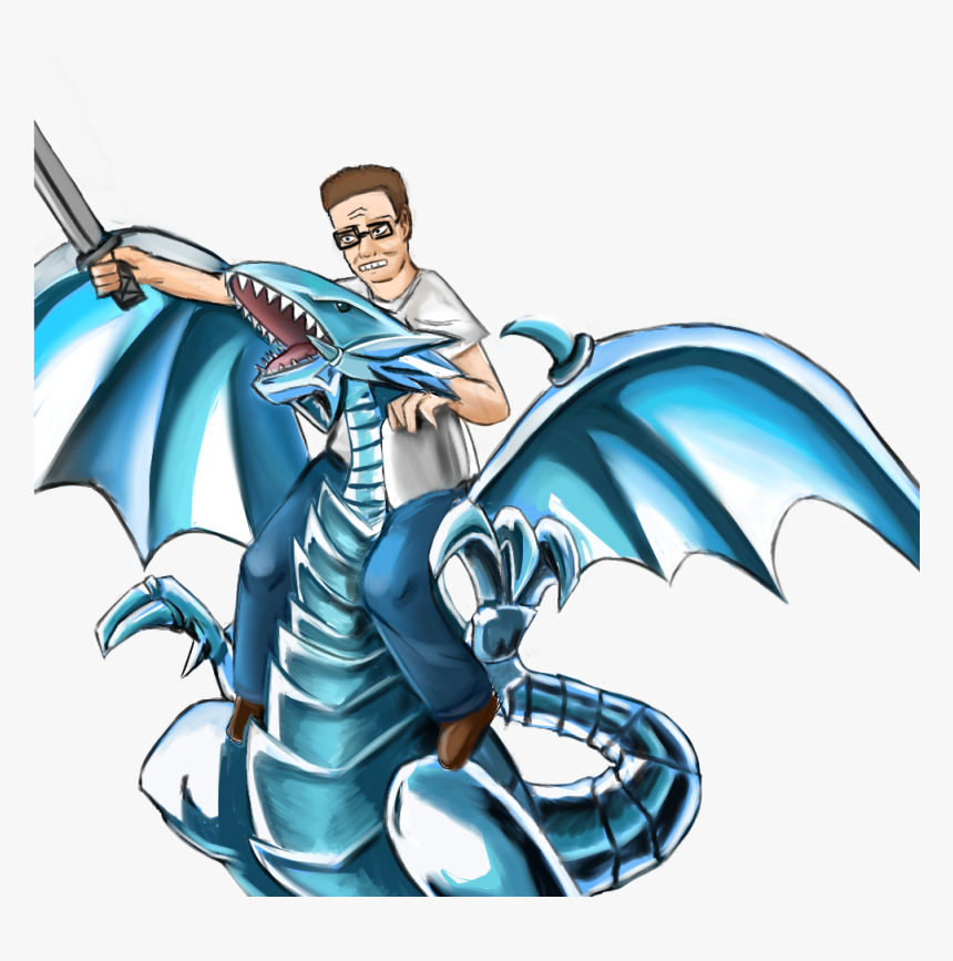 Blue Eyes White Dragon Tattoo, HD Png Download, Free Download