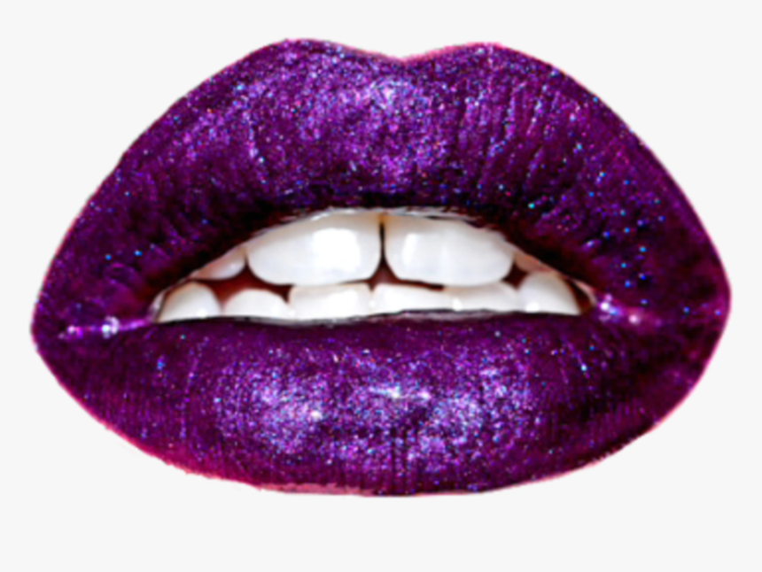 #sexy #purple #shiny #lips #glitter #sparkle #shine - Sephora Cream Lip Stain Duochrome, HD Png Download, Free Download