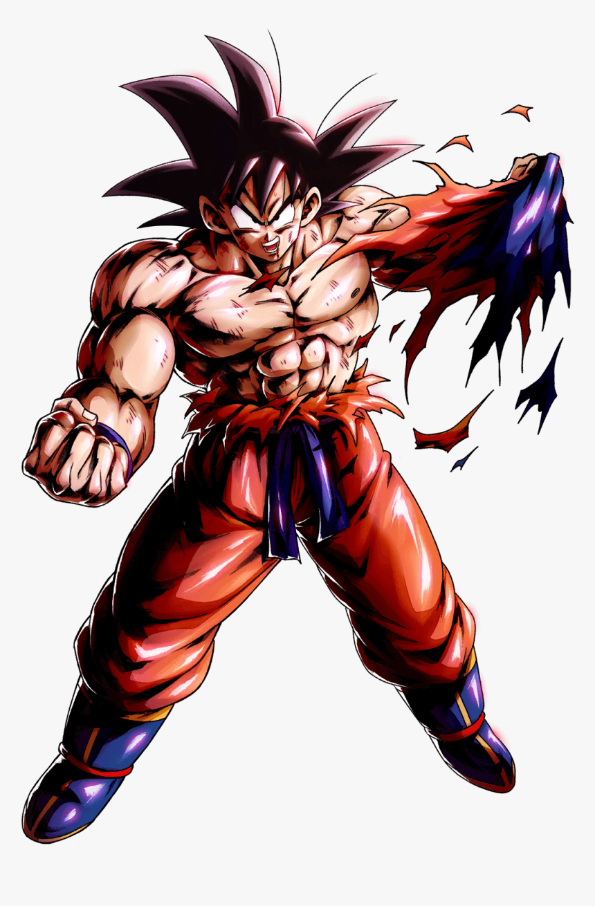 Db Legends Kaioken Goku, HD Png Download, Free Download