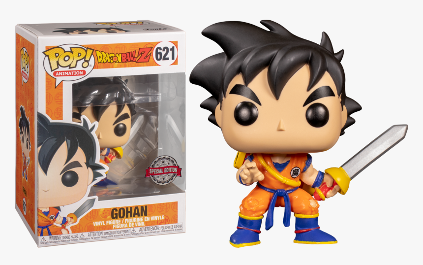 Funko Pop Gohan With Sword, HD Png Download, Free Download