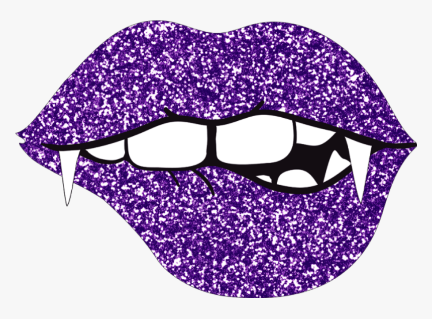 Transparent Purple Lips Clipart - Ela Tomou Um Porre De Amor Próprio E A R, HD Png Download, Free Download