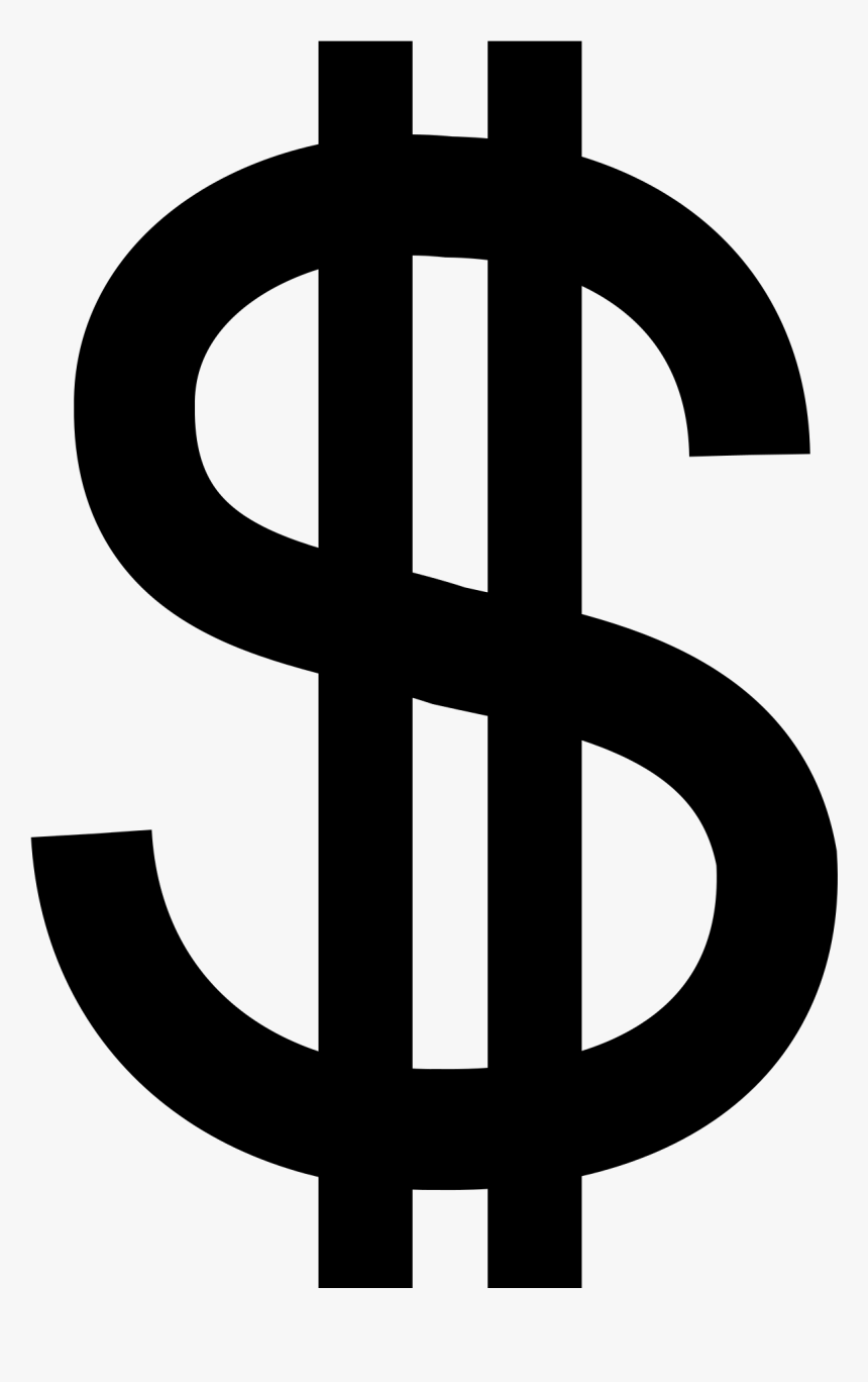 Dollar Sign, Wiktionary - Old Dollar Sign, HD Png Download, Free Download