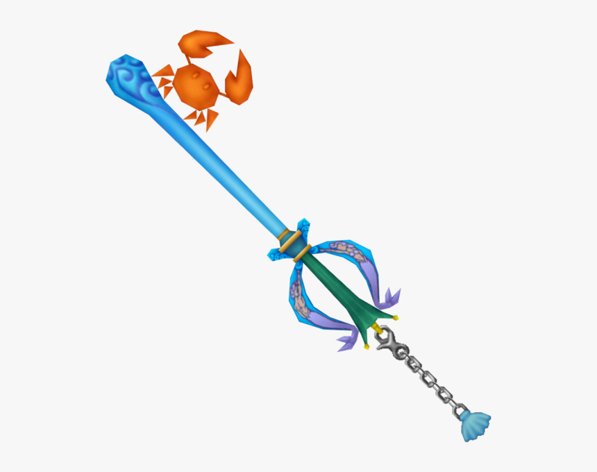 Crabclaw - Kingdom Hearts Little Mermaid Keyblade, HD Png Download, Free Download