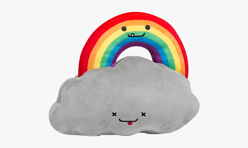 Rainbow And Cloud Plush, HD Png Download, Free Download