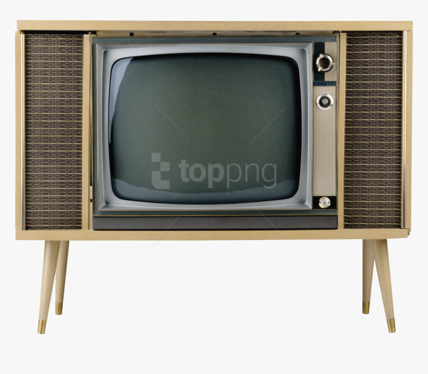 Old Tv Screen Png - Old Tv Black And White, Transparent Png, Free Download