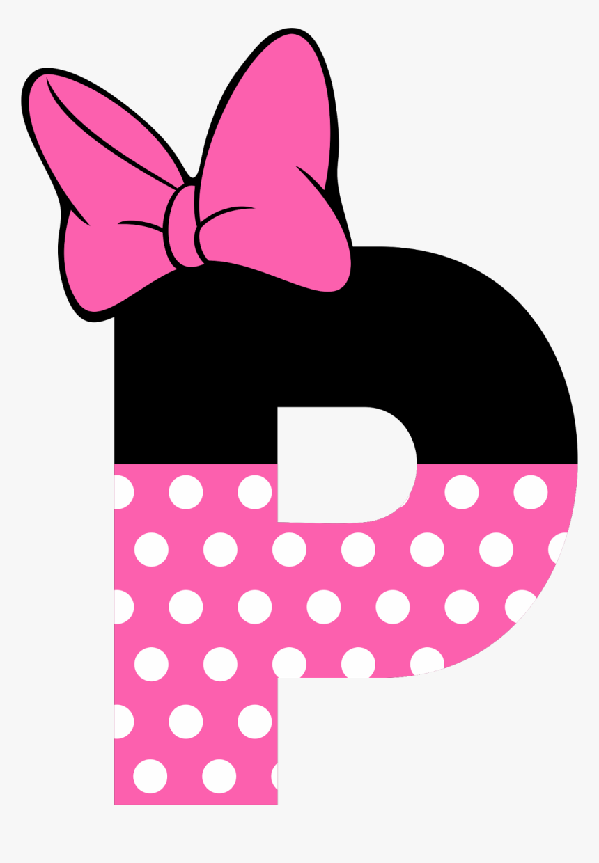 Minnie Mouse Letter Design, HD Png Download, Free Download