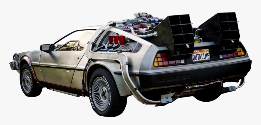 The Png Images - Back To The Future Car Png, Transparent Png, Free Download