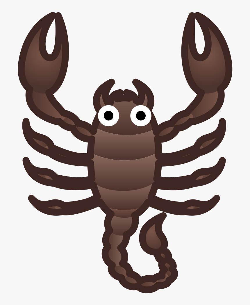 Art,food,dungeness Crab,sticker - Scorpion Emoji, HD Png Download, Free Download