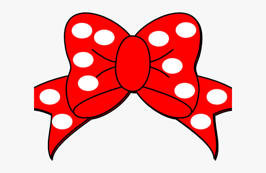 Minnie Mouse Clipart Pink Ribbon - Minnie Mouse Ears Transparent, HD Png Download, Free Download