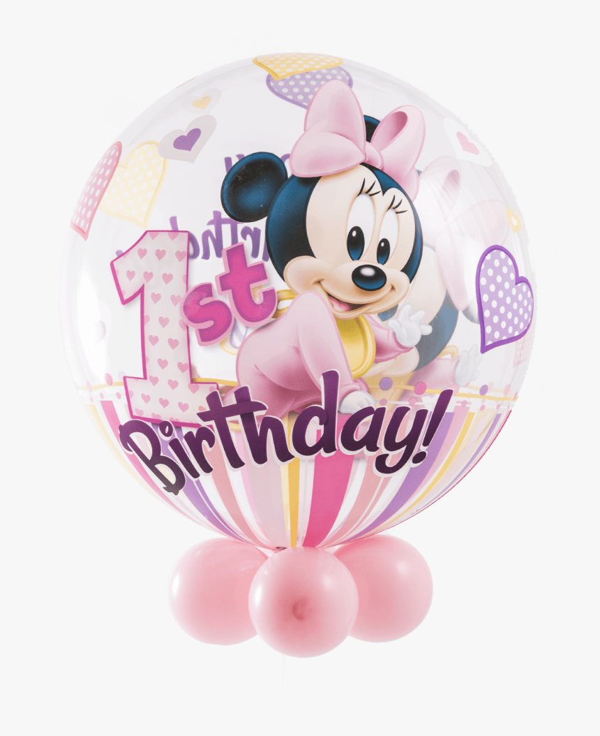 Minnie Mouse Birthday Balloons, HD Png Download, Free Download