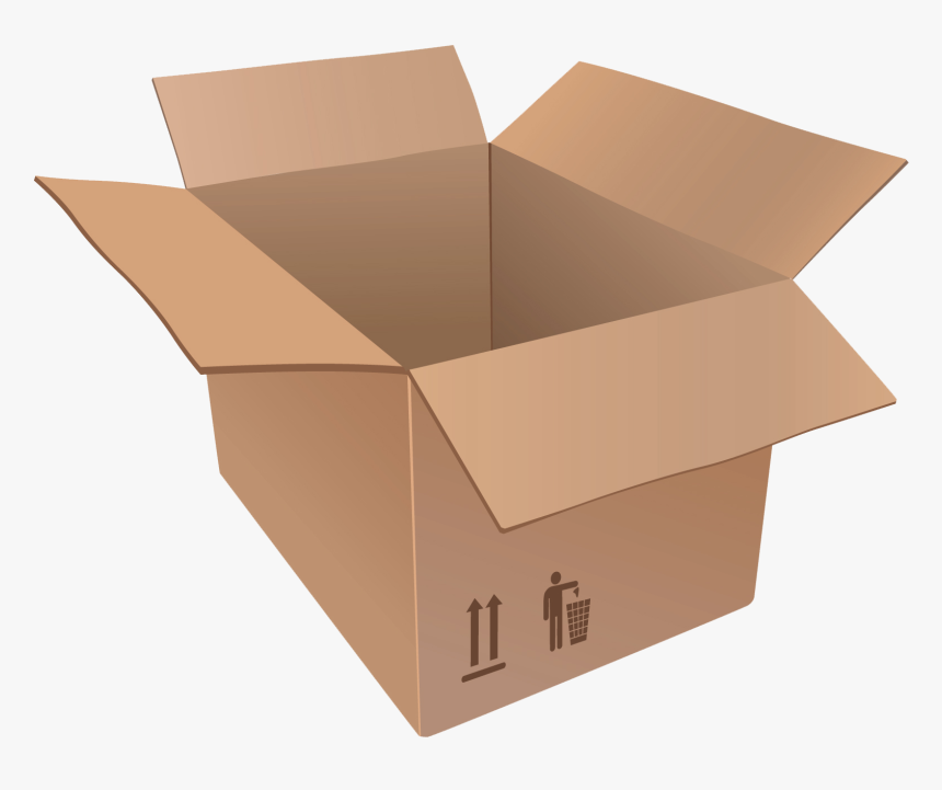 Download Cardboard Box Container Png Transparent Images - Box Png, Png Download, Free Download