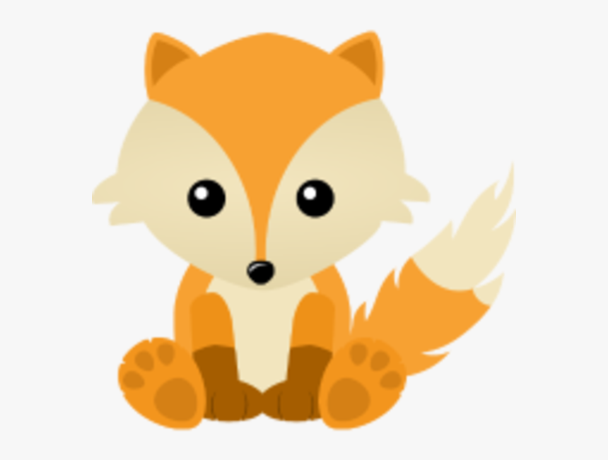 Cute Fox Clipart - Cute Fox Cartoon Png, Transparent Png, Free Download