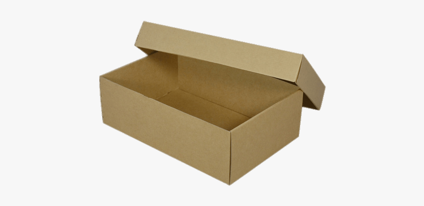 Empty Brown Shoebox - Transparent Shoe Box Png, Png Download, Free Download