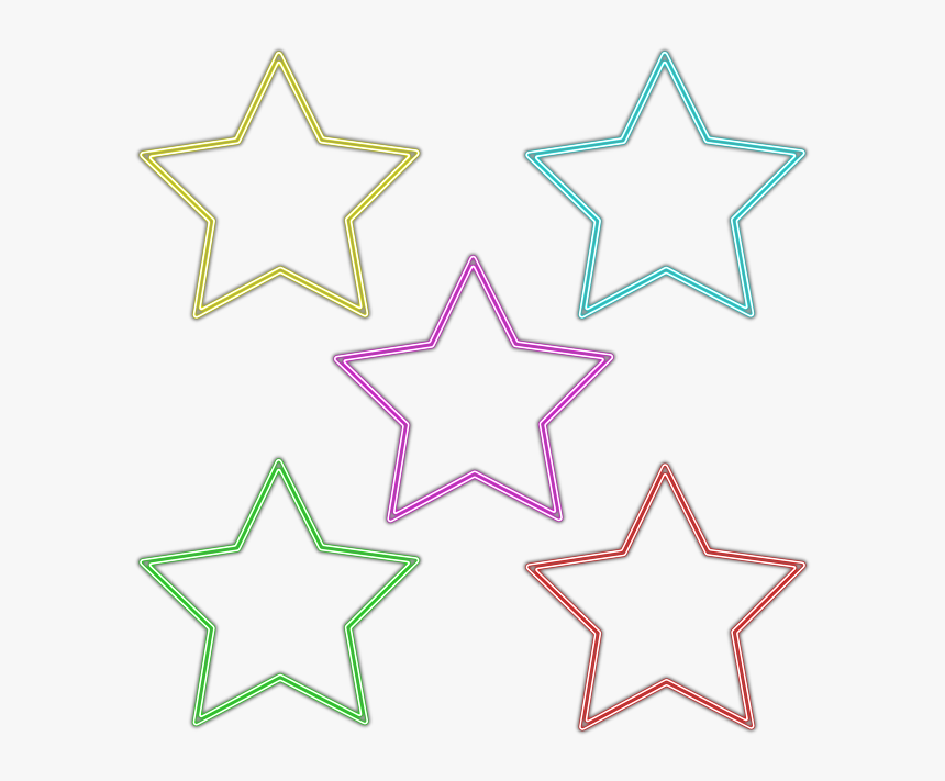 #freetoedit #estrellas #neon #stars #colors #colores - Hello Stars App Logo, HD Png Download, Free Download